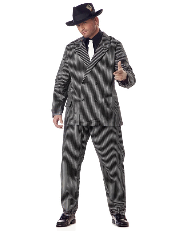 Gangster Adult Costume- Plus Size