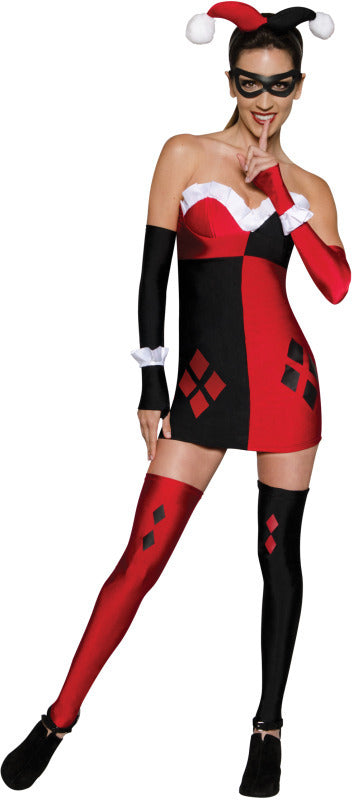 Adult Harley Quinn Costume - Gotham City Most Wanted