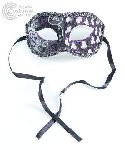 Trevor Eye Mask-Black/Purple