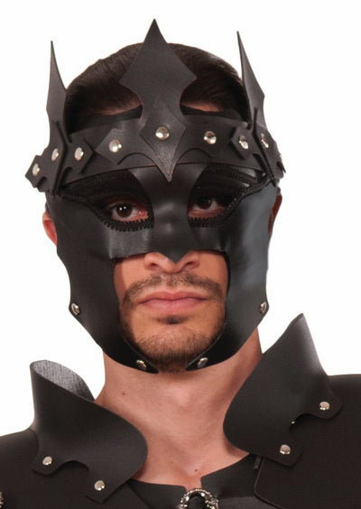 Medieval Fantasy Face Mask Black