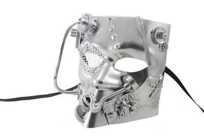 Metallic Wasteland Mask Silver