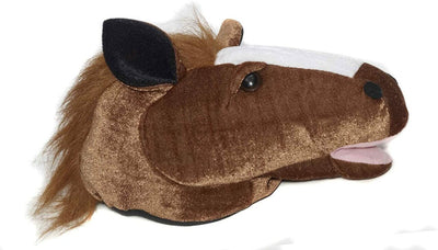 Deluxe Plush Horse Head Hat