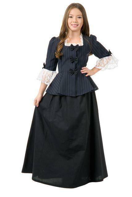 Colonial Girl Costume Colonial Girl Costume
