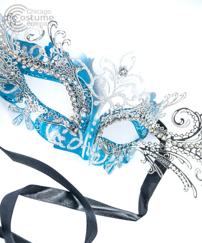 Le Celine Eye Mask - Turquoise