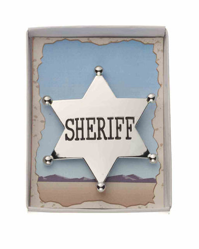 Boxed Sheriff's Silver Badge