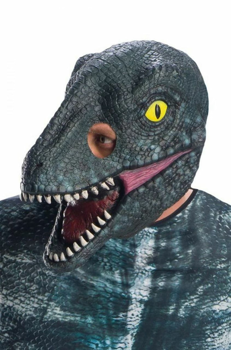Jurassic World Velociraptor Blue 3-4 Adult Mask