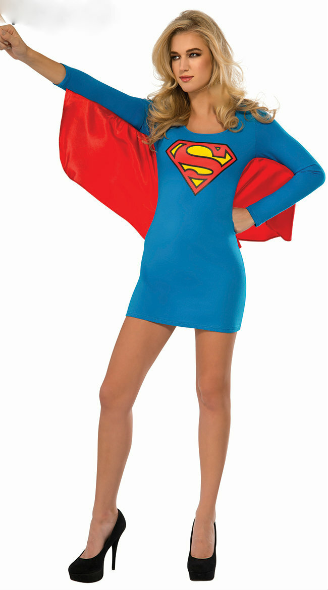 Adult Supergirl Wing Dress (small)