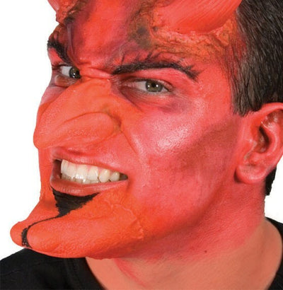 Woochie Red Devil of a Nose latex appliance