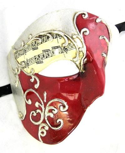 Rubellius Half Face Mask-Red