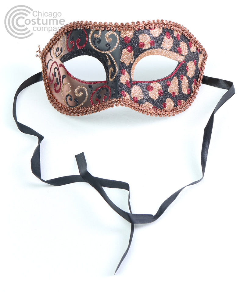 Trevor Eye Mask-Bronze/Red