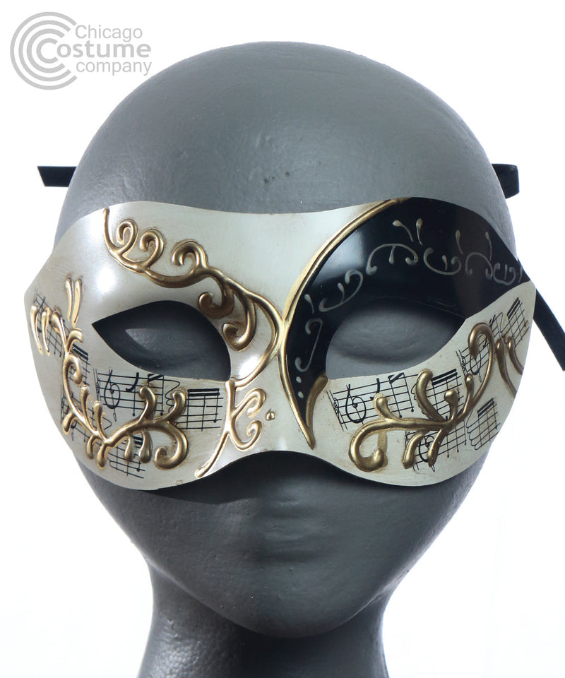 Acacius Eye Mask Black Music Notation
