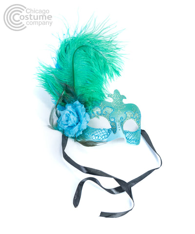 Alexandria Eye Mask - Turquoise
