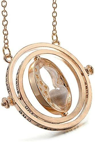 Gold Plated Harry Potter Time Turner Hermione Time-Turner Necklace