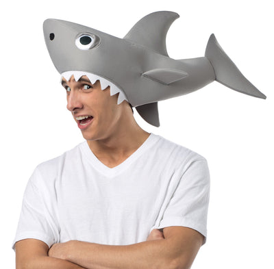 Man-Eating Plush Shark Hat