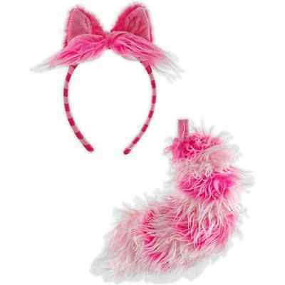 Cheshire Cat Ears Headband and Tail