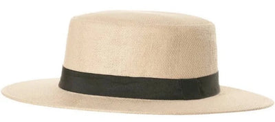 Straw Hat - Black Band