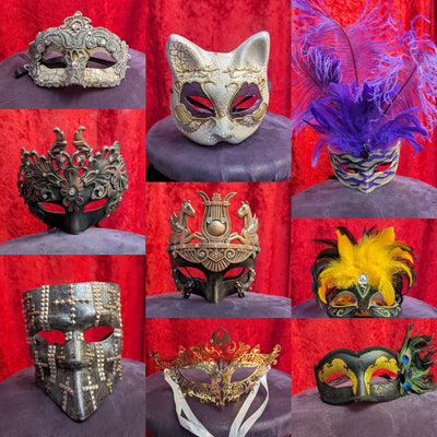 Unmasking the Magic: The Allure of Masquerade Masks in Mardi Gras and Carnivale Celebrations