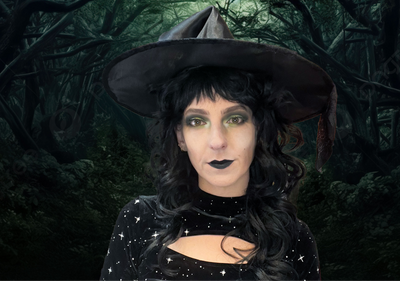 Gothic Glam Makeup - Witch Couture