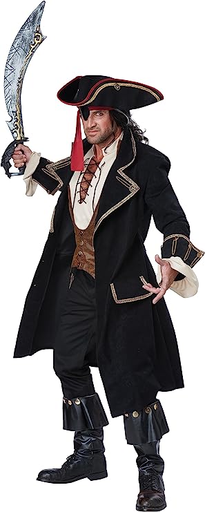 Deluxe Pirate Captain - Adult Costume