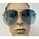 Large Color Lenses Aviators w/ Cool Arms