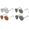 Aviators Sunglasses Assorted Lenses