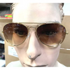 Aviators Sunglasses 3 Color Lenses
