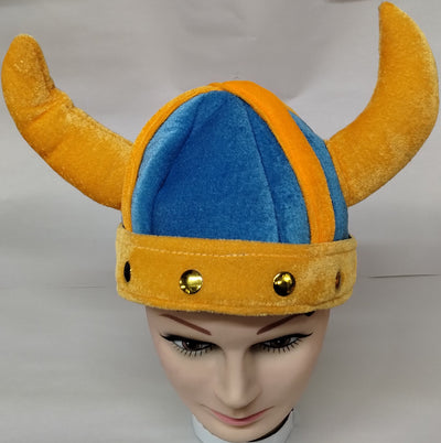 Plush Viking Hat - Costume Accessory