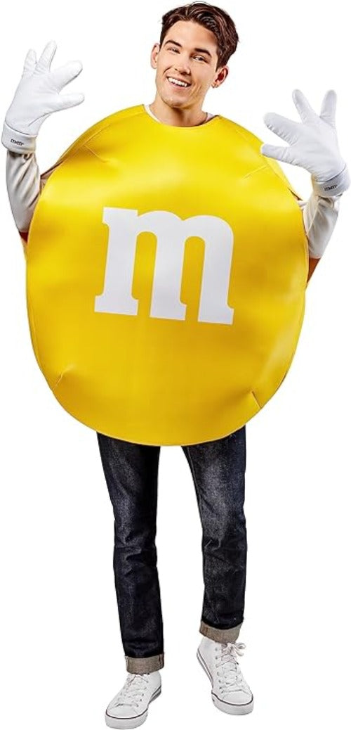 Yellow M&M - Adult Costume