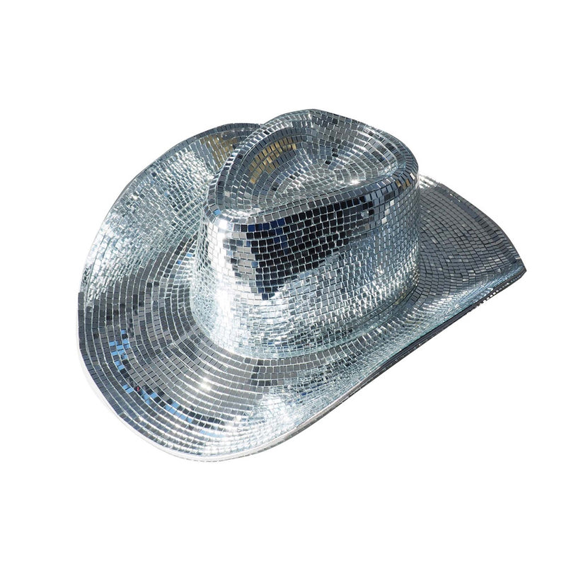 Disco Tile Cowboy Hat - Adult