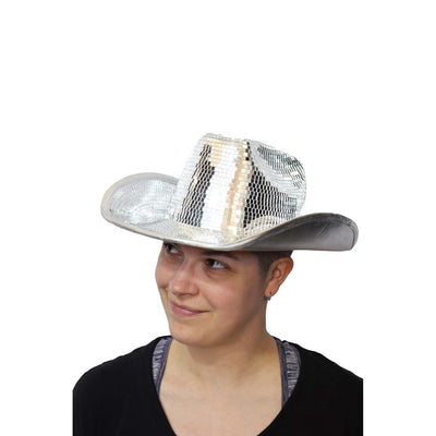 Disco Tile Cowboy Hat - Adult