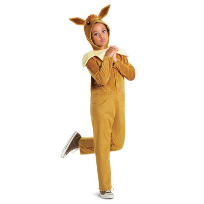 Eevee Hooded Jumpsuit Classic Child Costume