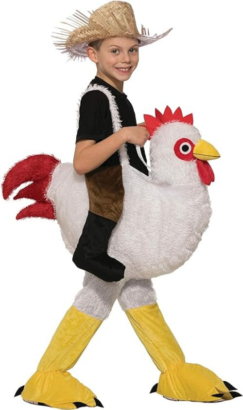 Ride A Chicken - Child Costume