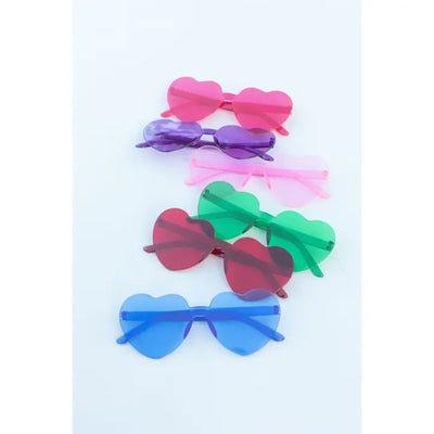 Valentines Festival Heart Sunglasses