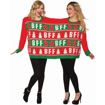 Christmas for Two BFF Sweater - Chicago Costume Company