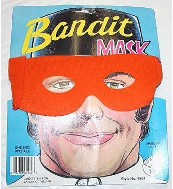 Orange Bandit Mask