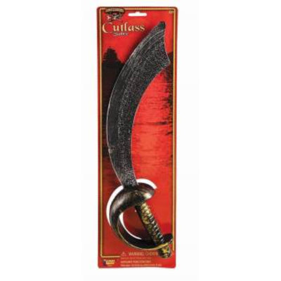 18" Plastic Pirate Cutlass - Halloween Prop