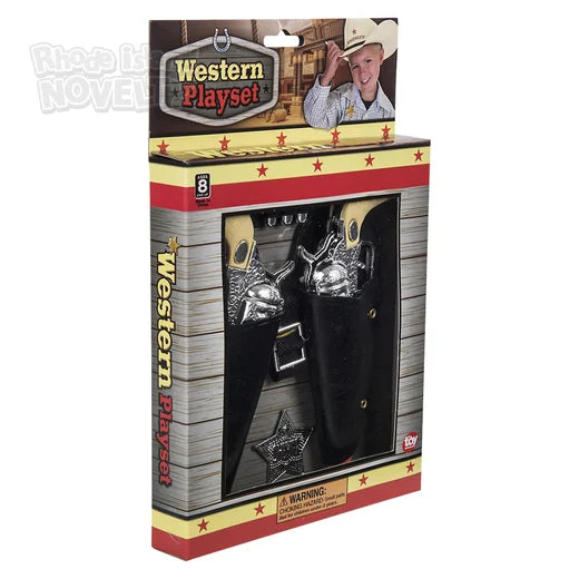 Western Ranger Steel Set Western Gun Set 2 Piece