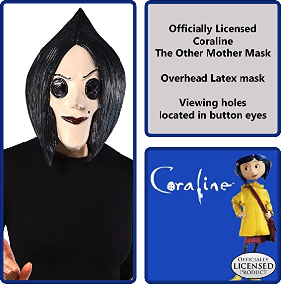 Coraline - The Other Mother - Adult Mask