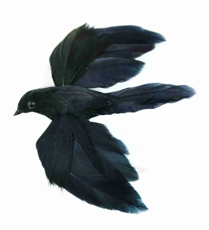 Floral Décor Crow