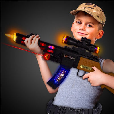 LED 16" Sniper Rifle - Chicago Costume Company