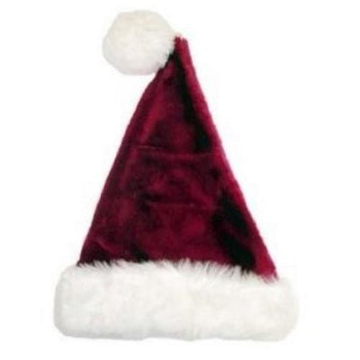 Deluxe Velvet Santa Hat