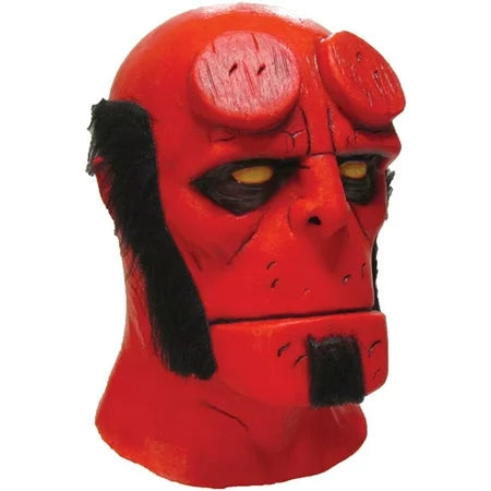 Hellboy Adult Halloween Latex Mask