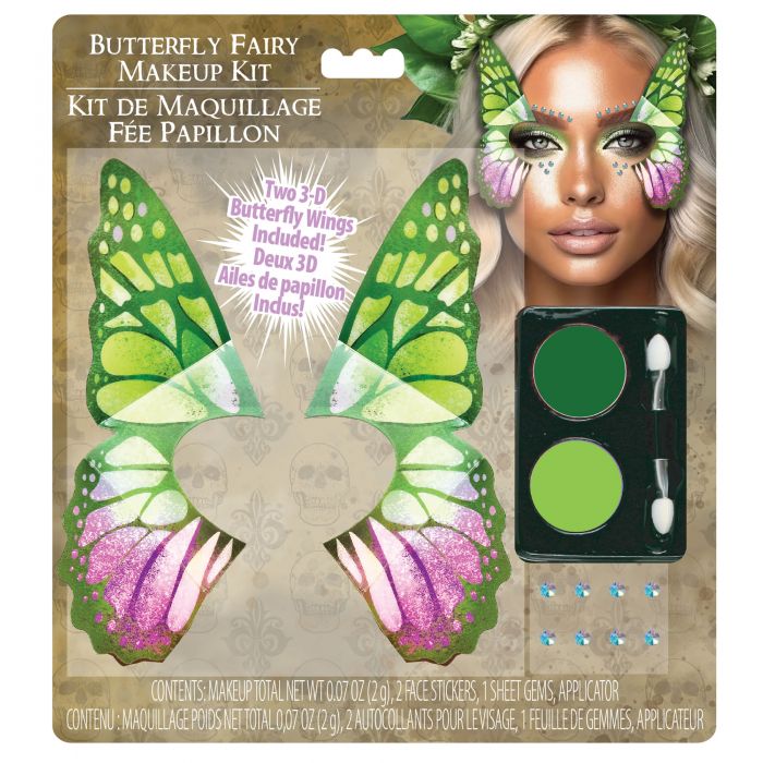 3D Butterfly Fairy Wing Tattoo Makeup Kit