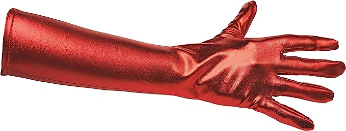 Colored Metallic Gloves
