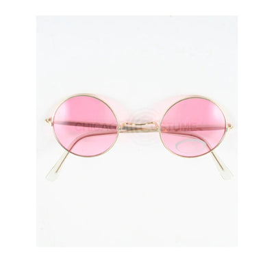70's Round Hippie Glasses - Costume Accessory