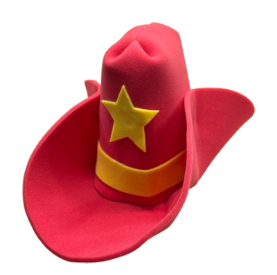 Oversized Foam Cowboy Hat