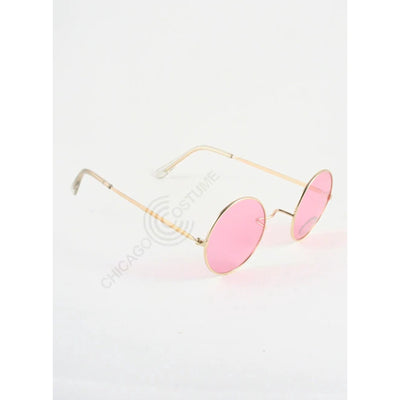 70's Round Hippie Glasses - Costume Accessory