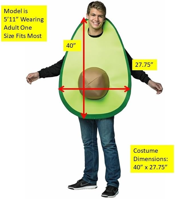 Avocado - Adult Costume