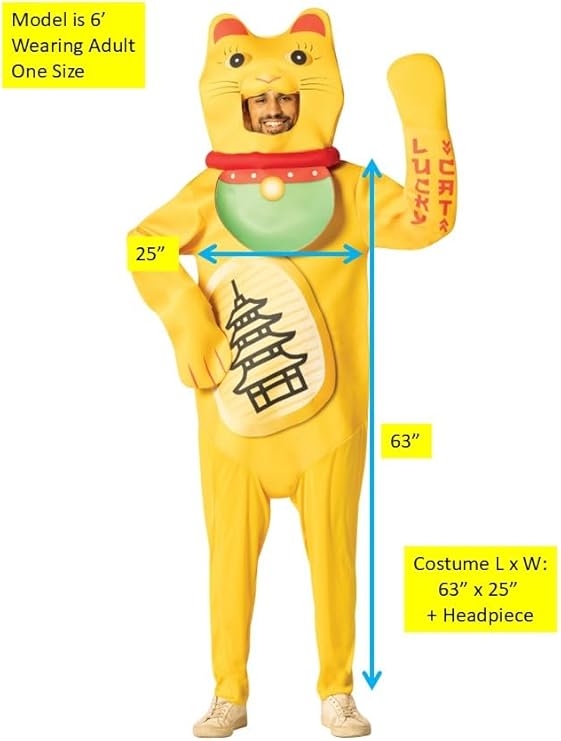 Lucky Cat - Adult Costume