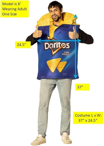 Doritos Bag w/ Chips - Teen/Adult Costume